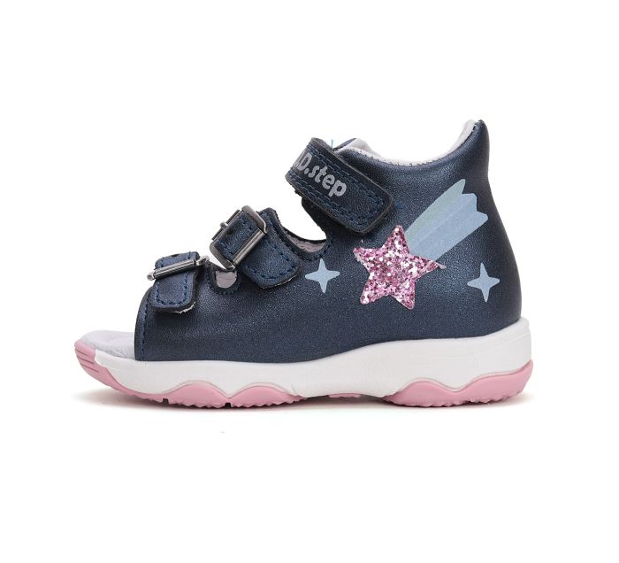 D.D.step szandál G064-51610B Royal Blue 20-25 méretben large