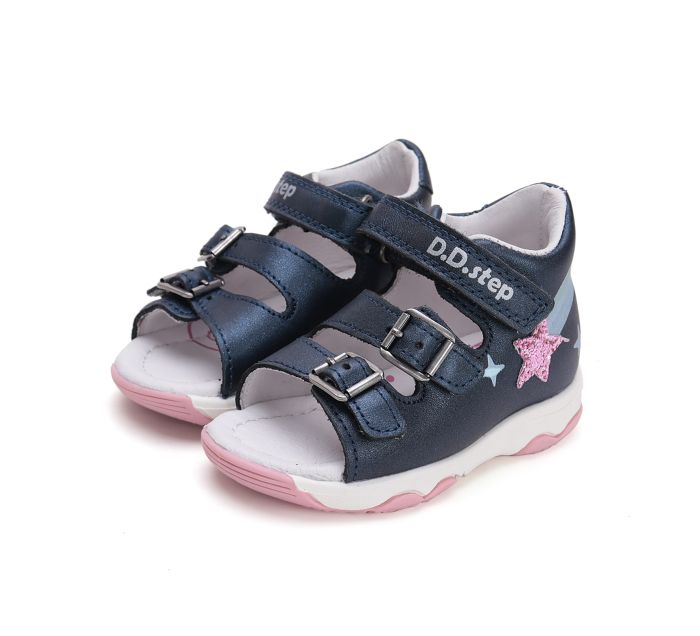 D.D.step szandál G064-51610B Royal Blue 20-25 méretben large
