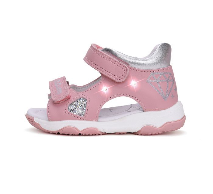 D.D.step szandál G064-51749BM Daisy Pink 26-31 méretben large