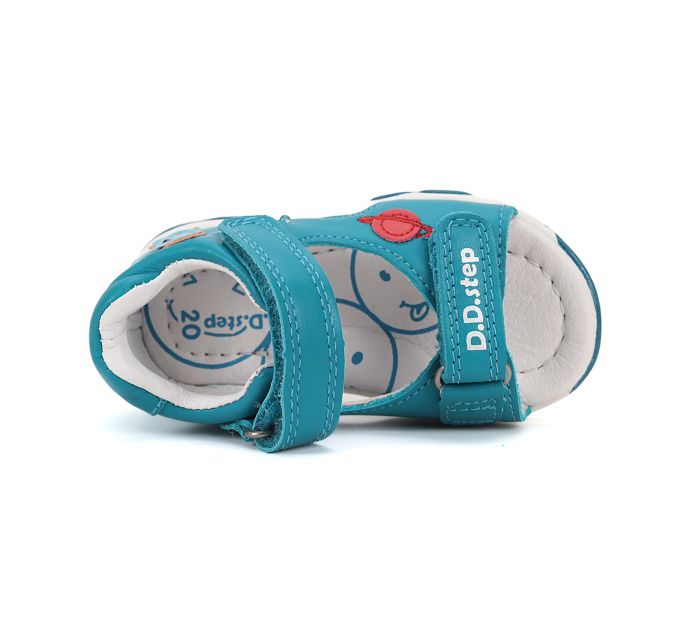 D.D.step szandál G064-51816B Bermuda Blue 20-25 méretben large