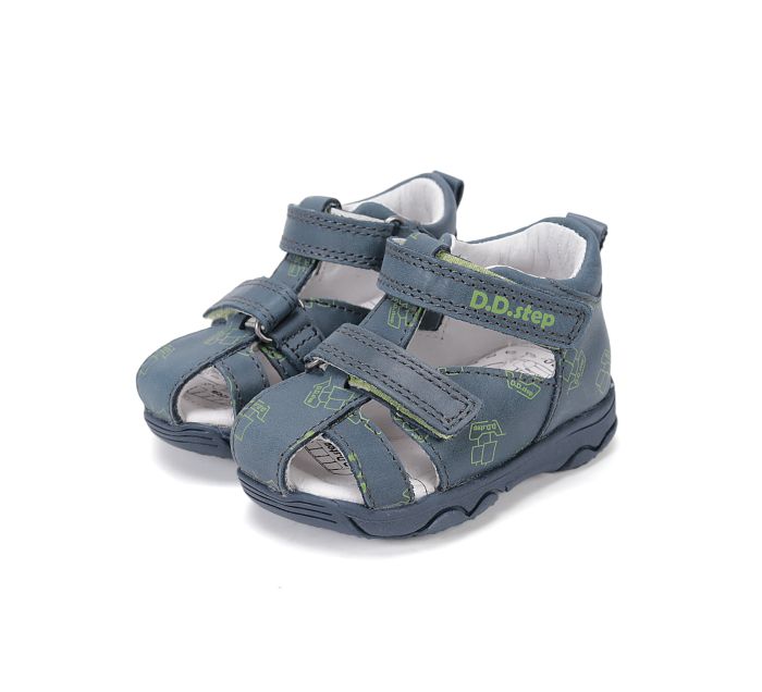 D.D.step szandál G064-61383BM Royal Blue 26-31 méretben large