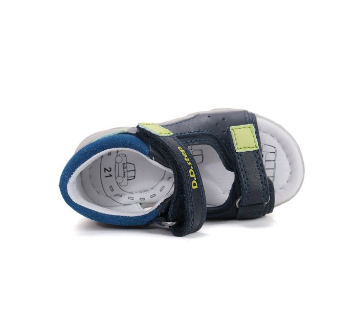 D.D.step szandál G064-61554M Royal Blue 26-31 méretben large