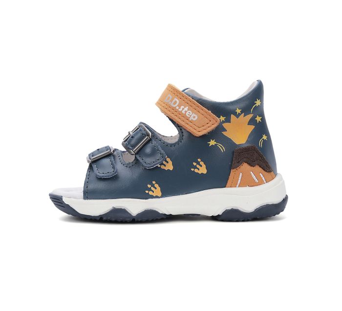 D.D.step szandál G064-61590AM Royal Blue 26-31 méretben large