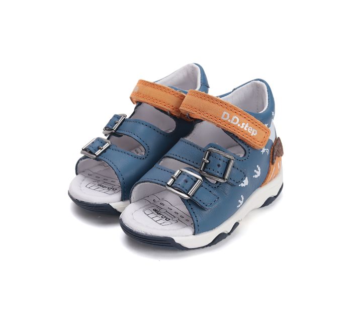 D.D.step szandál G064-61590A Royal Blue 20-25 méretben large