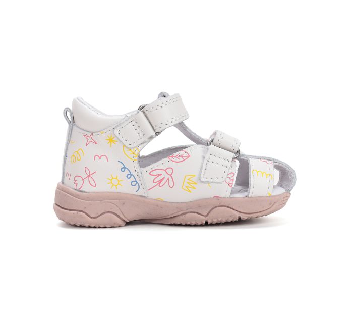 D.D.step szandál G064-61994 White 20-25 méretben large