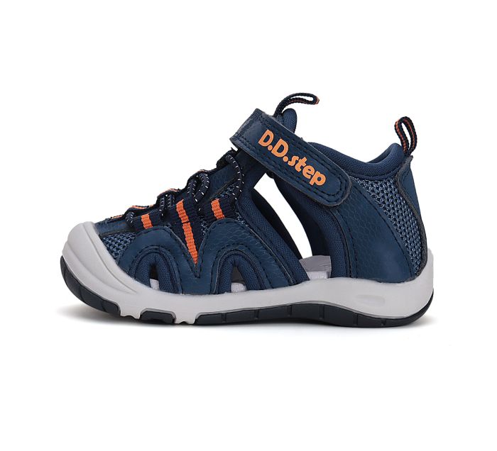 D.D.step gyorsan száradó szandál G065-51831M Royal Blue 20-25  méretben large