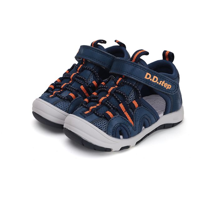 D.D.step gyorsan száradó szandál G065-51831M Royal Blue 20-25  méretben large