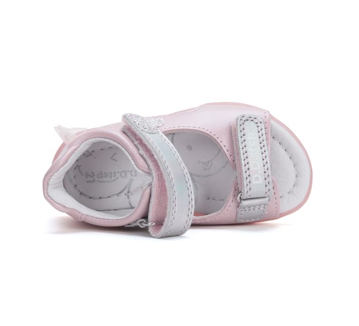 D.D.step szandál G075-51453 Baby Pink 19-24  méretben large