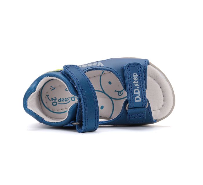 D.D.step szandál G075-51868 Bermuda Blue 19-24 méretben large