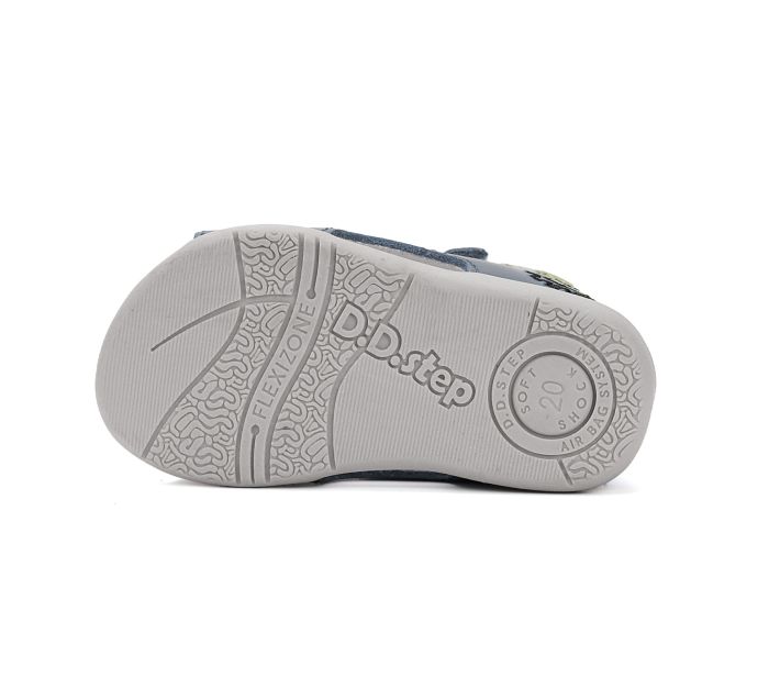 D.D.step szandál G075-51868 Bermuda Blue 19-24 méretben large