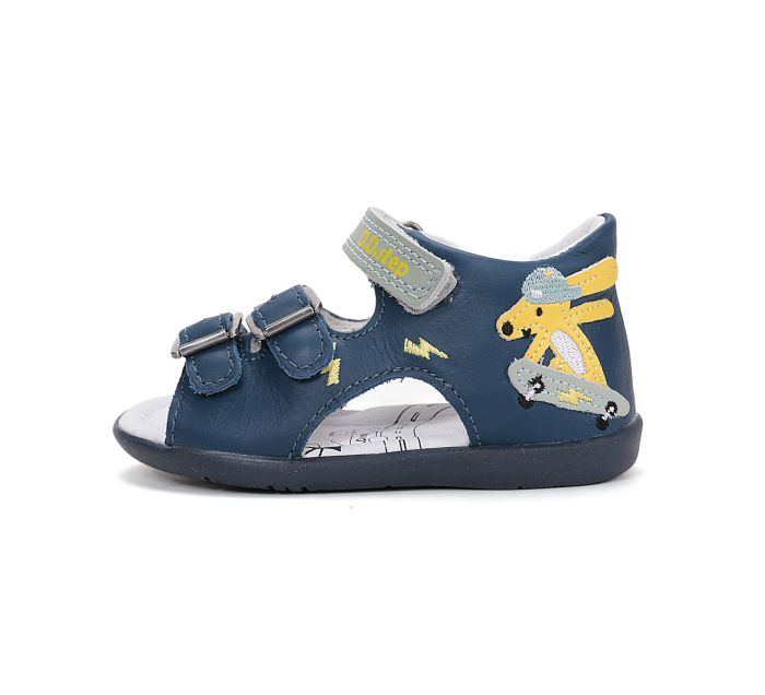 D.D.step szandál G075-61229 Royal Blue 20-25 méretben large