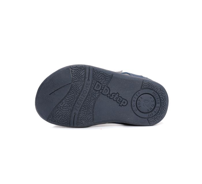 D.D.step szandál G075-61229 Royal Blue 20-25 méretben large