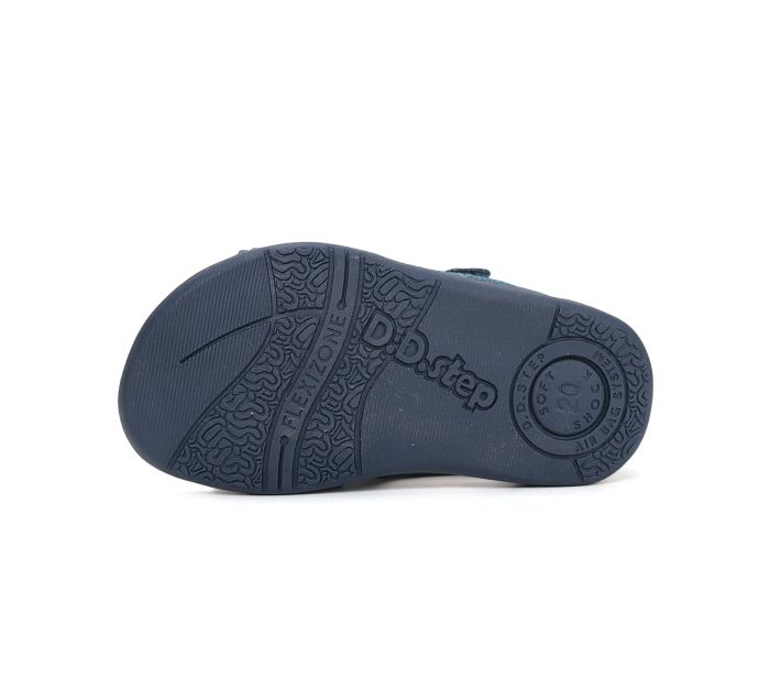 D.D.step szandál G075-61722A Royal Blue 20-25 méretben large