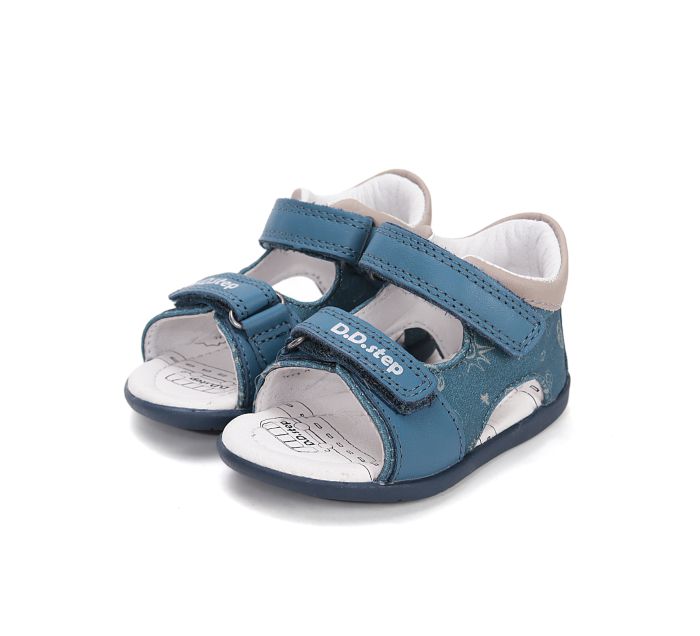 D.D.step szandál G075-61722A Royal Blue 20-25 méretben large