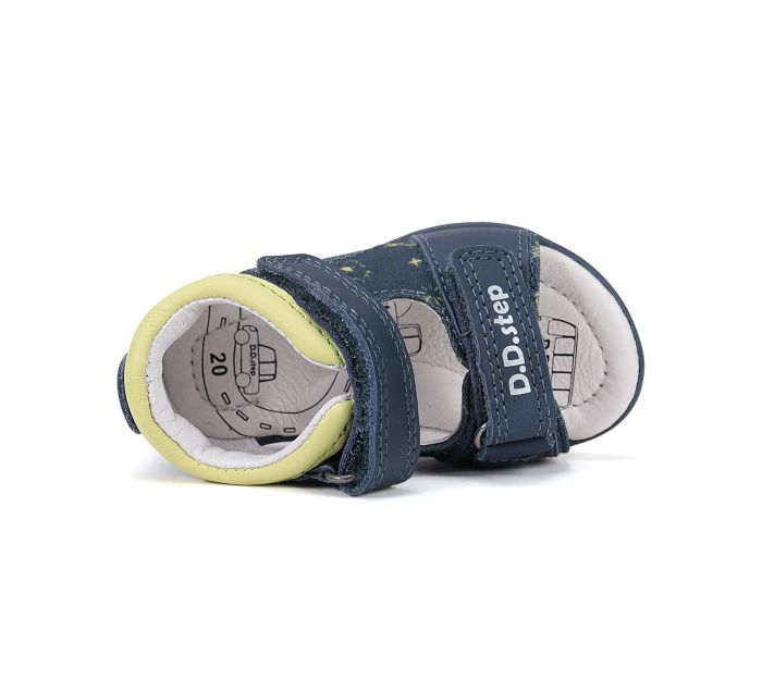 D.D.step szandál G075-61722B Royal Blue 20-25 méretben large