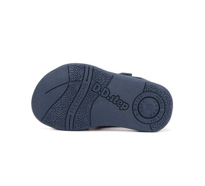 D.D.step szandál G075-61722B Royal Blue 20-25 méretben large