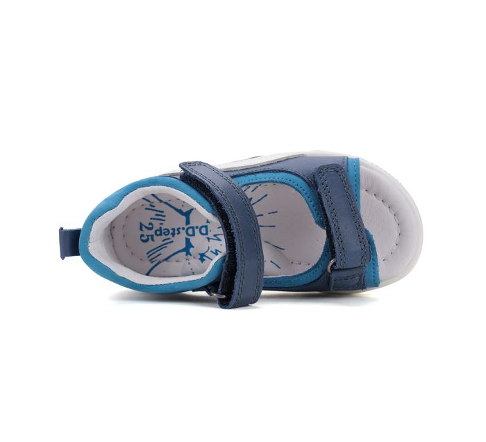 D.D.step szandál G103-51229AM Bermuda Blue 25-30  méretben large