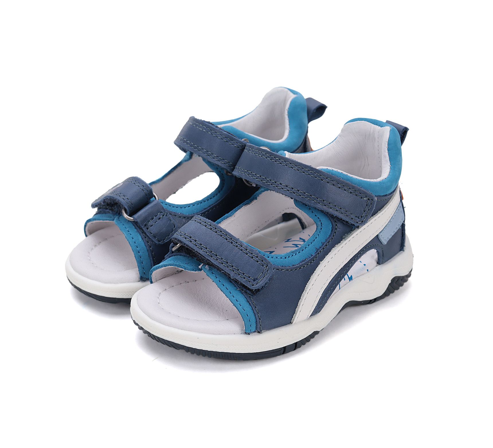 D.D.step szandál G103-51229AM Bermuda Blue 25-30  méretben