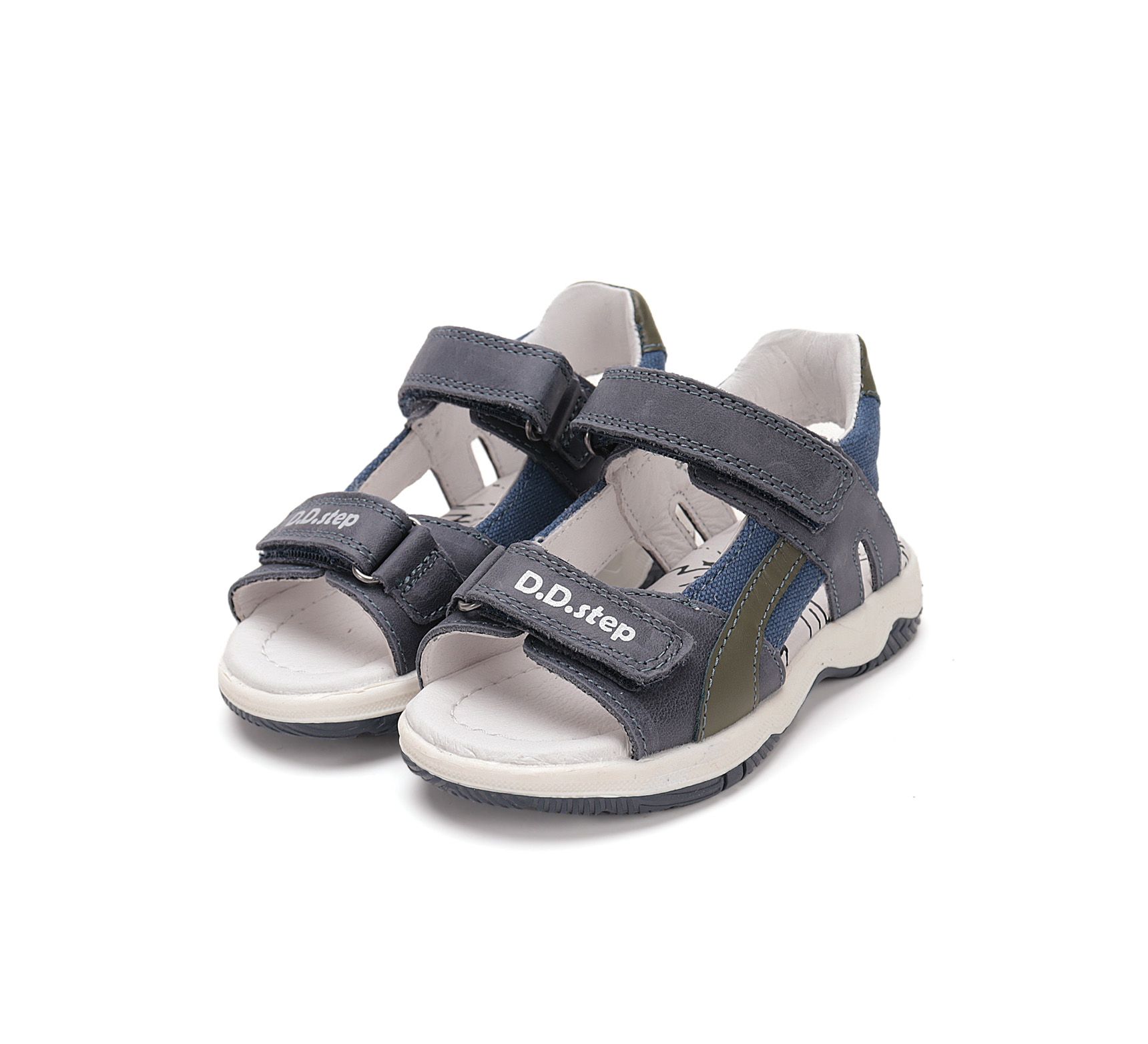 D.D.step szandál G103-51371L Royal Blue 31-36  méretben