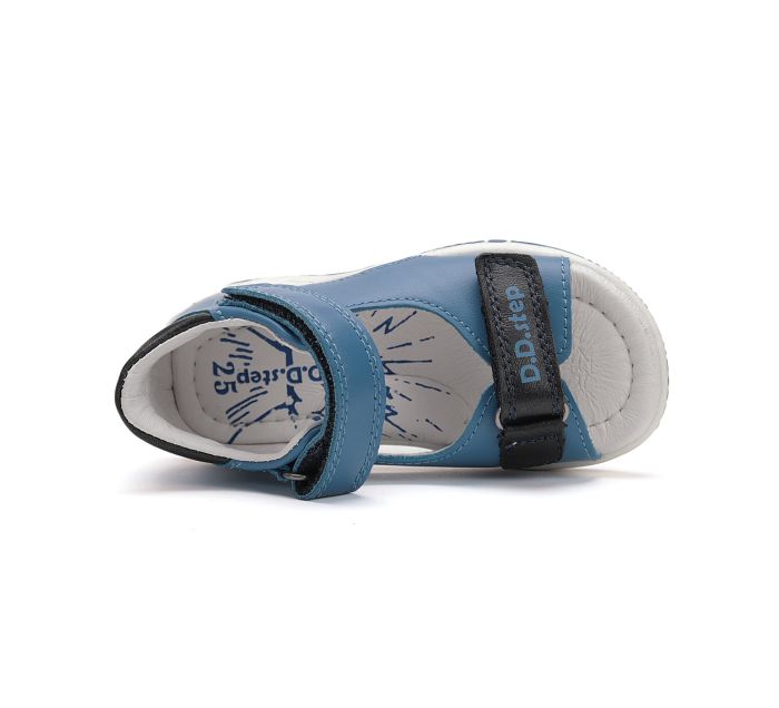 D.D.step szandál G103-51693L Bermuda Blue 31-36  méretben large
