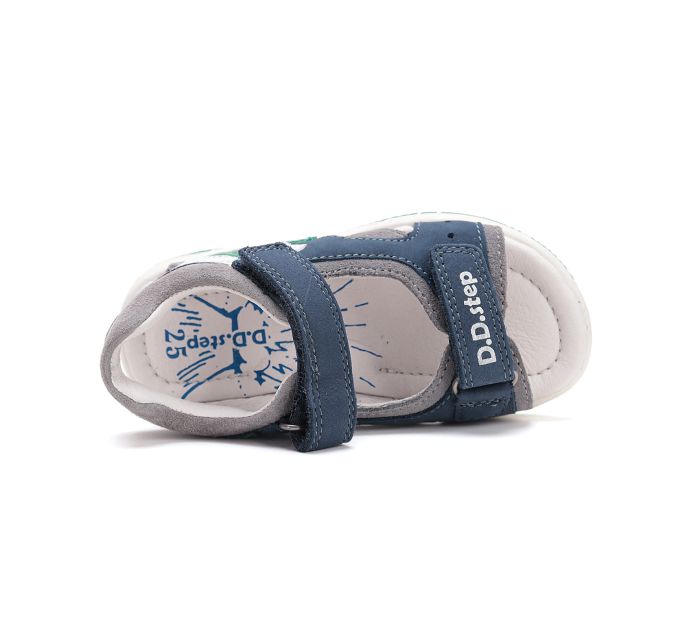 D.D.step szandál G103-51795L Bermuda Blue 31-36  méretben large