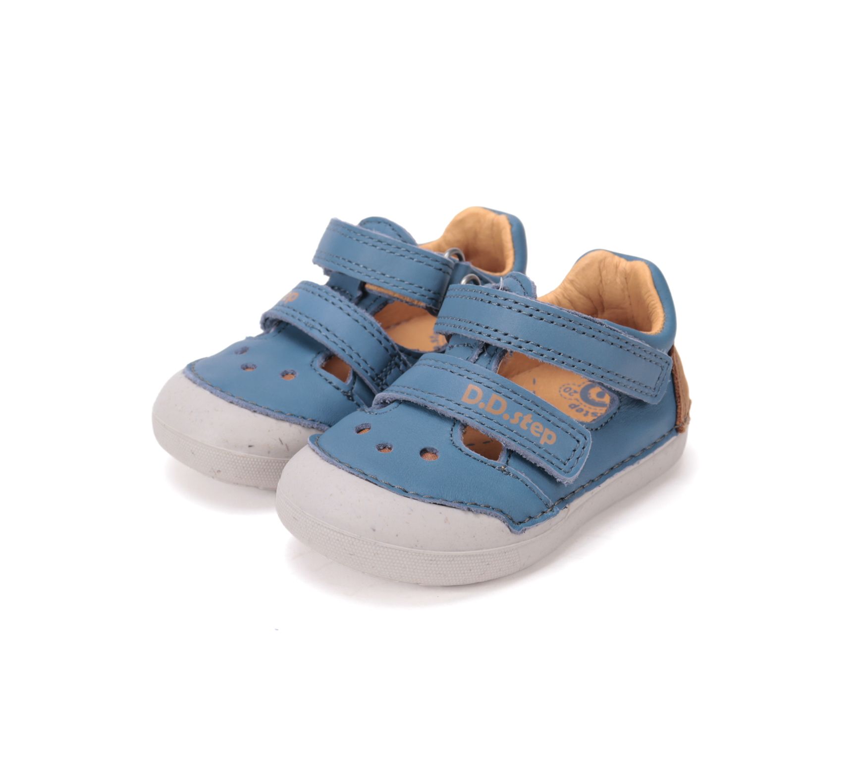 D.D.Step szandálcipő H066-61530B Royal Blue 20-25 méretben