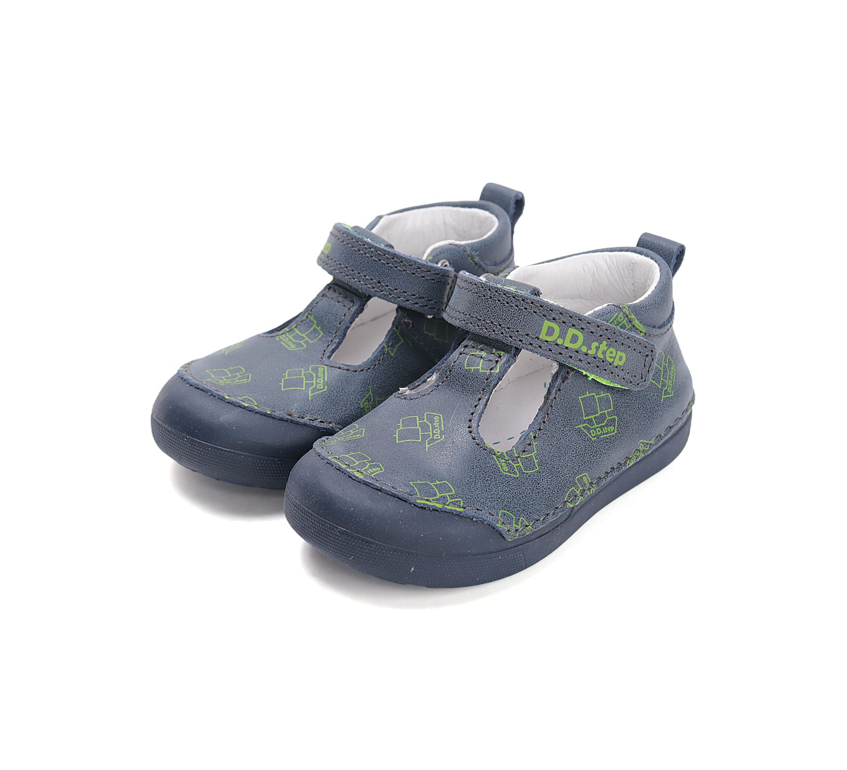 D.D.Step szandálcipő H066-61601B Royal Bue 20-25 méretben