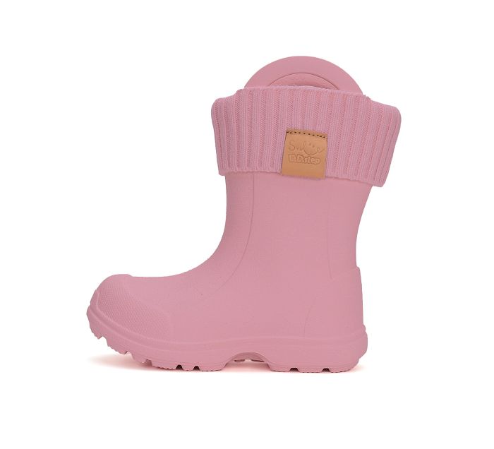 DDstep esőcsizma 106-42545  baby pink 22-33 méretben  large