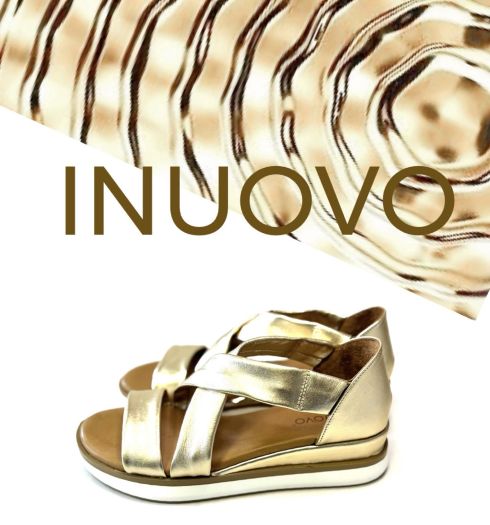 INUOVO női nyári szandál 113012 GOLD large
