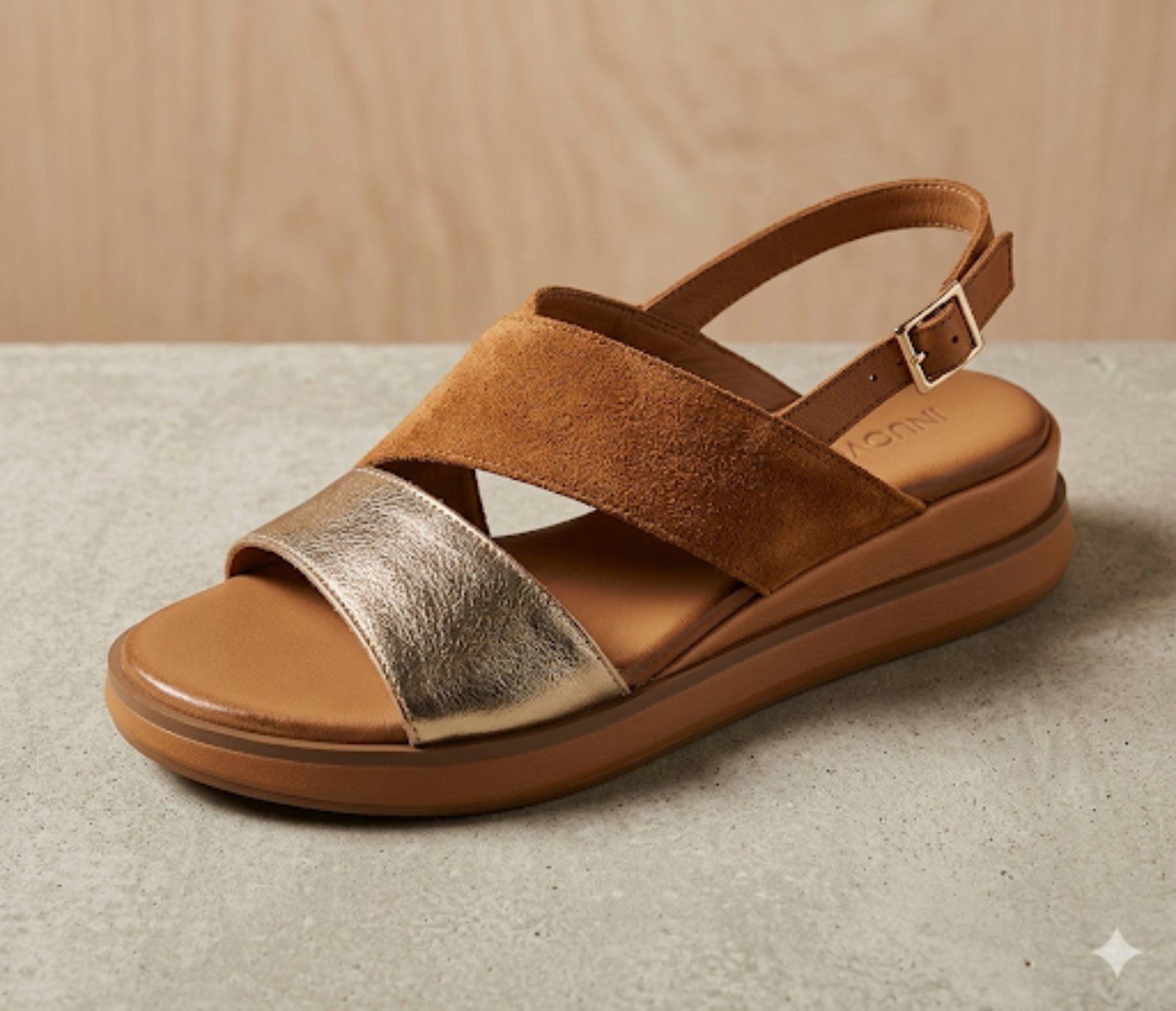 INUOVO női nyári szandál 113142 Coconut