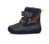 Bélelt bőr bakancs W071-359M ROYAL BLUE 26-31 méretben thumb