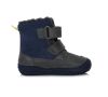 Bélelt bőr bakancs W071-359M ROYAL BLUE 26-31 méretben thumb