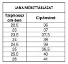 JANA  NŐI FÉLCIPŐ 8-24466-41 018 BLACK PATENT thumb