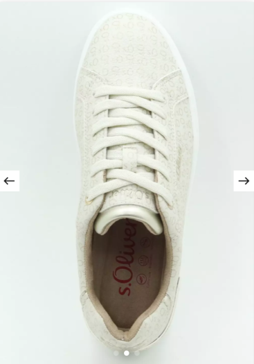 S.Oliver cipő 2177802.80D7 Light Beige/Champagne large