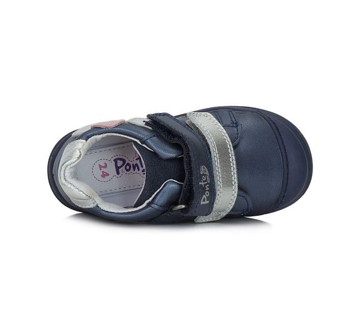 PONTE20 átmeneti bőr cipő DA03-3-920C ROYAL BLUE 22-27 méretben large