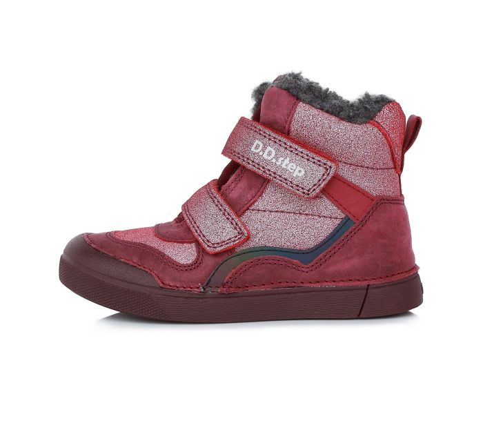 D.D.STEP LÁNYKA TÉLI CIPŐ W068-495M RASPBERRY 25-30 large