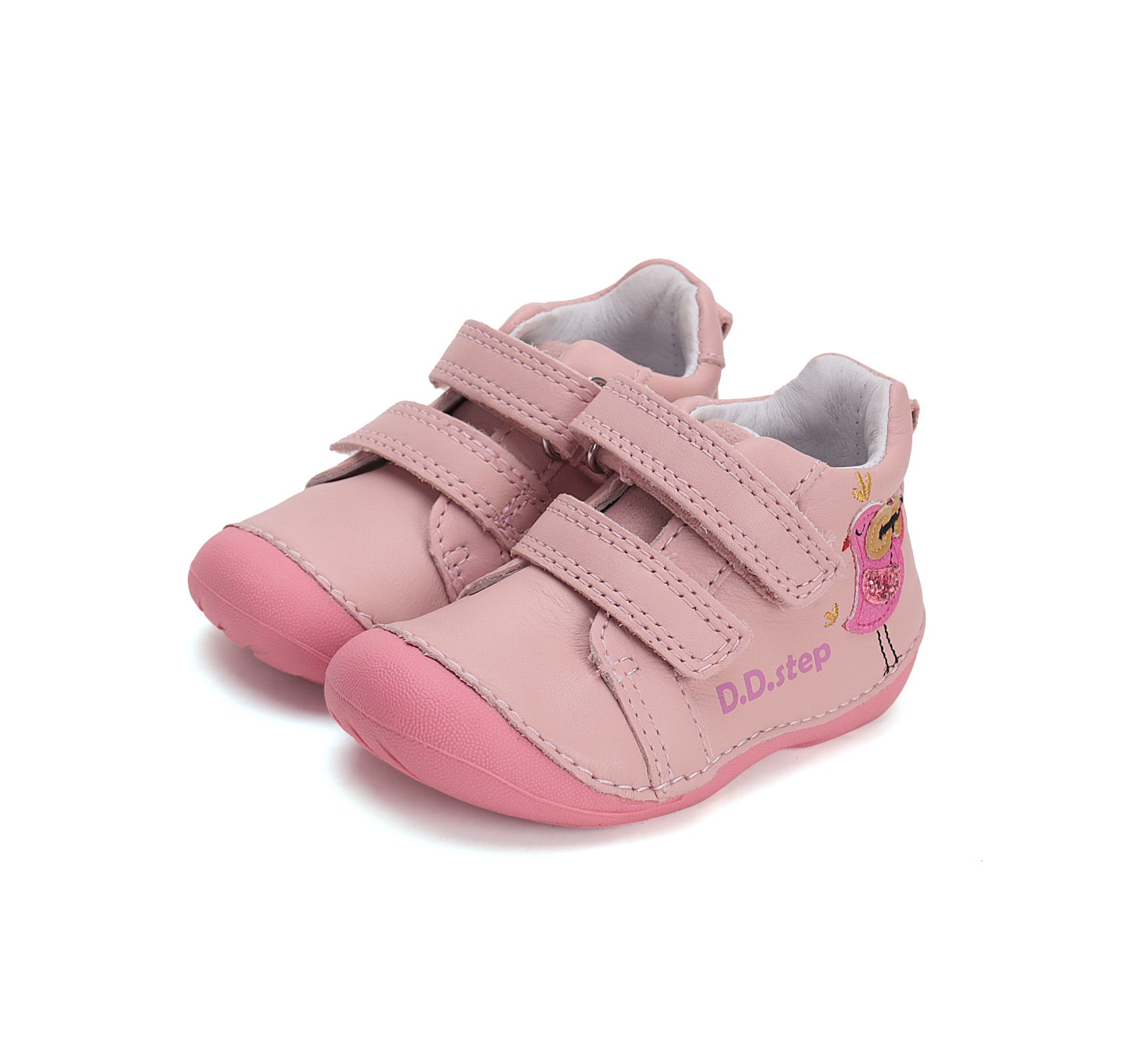 D.D. STEP LÁNYKA ÁTMENETI CIPŐ S015-51542 Baby Pink 19-24 méretben