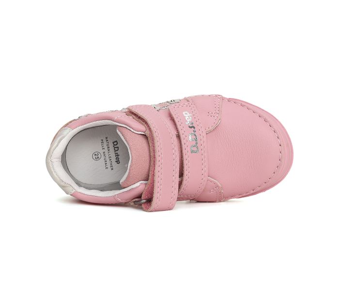 D.D.step bőr félcipő S040-41475BAM DARK PINK  25-30 méretben large