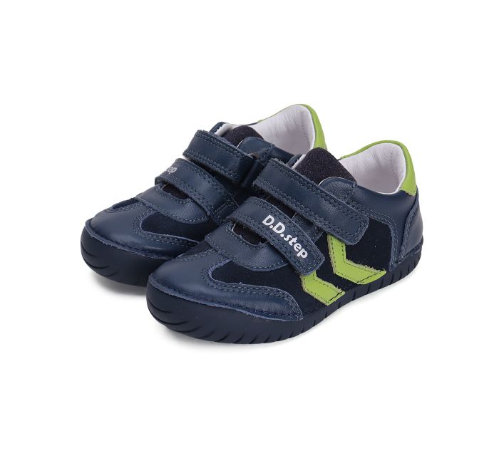 D.D.step bőr félcipő S050-42180BL  ROYAL BLUE  31-36  méretben large