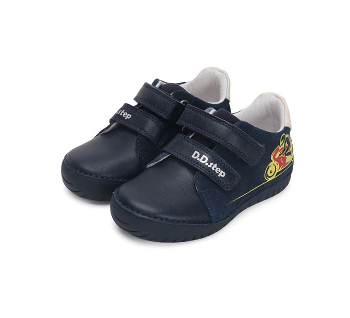 D.D.step bőr félcipő S050-42355AM  ROYAL BLUE   25-30 méretben  large