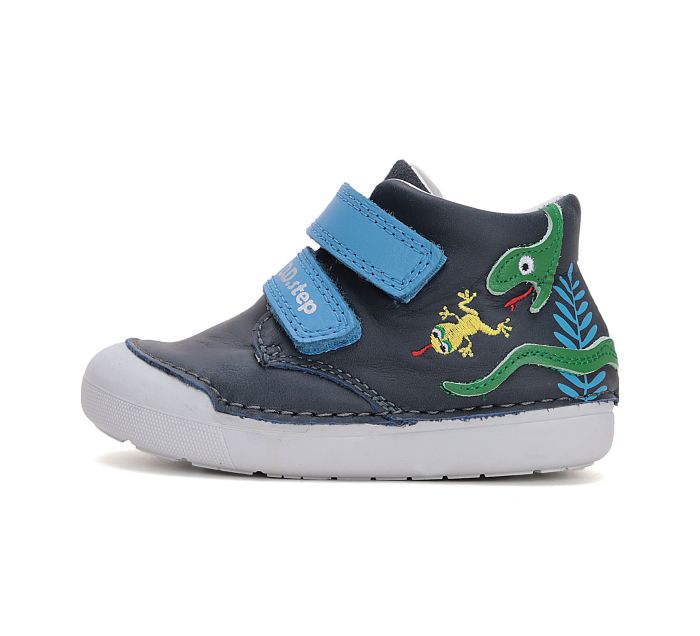 D.D.step bőr félcipő S066-51303 Royal Blue 20-25  méretben large