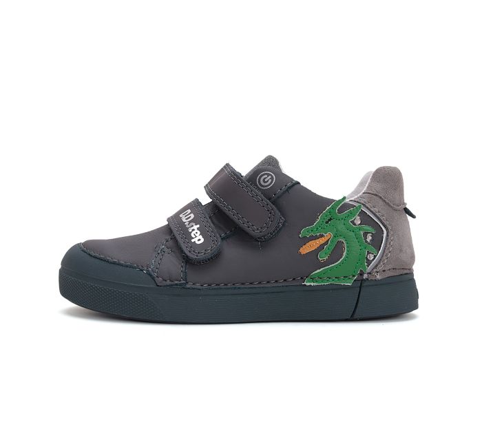 D.D.step bőr félcipő S068-51124M Dark Grey 25-30 méretben large