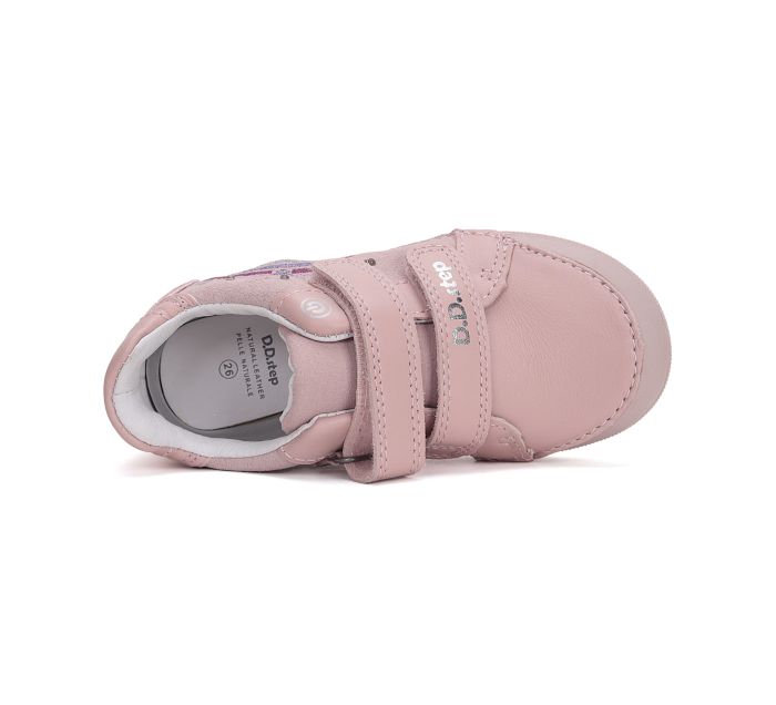 D.D.step bőr félcipő S068-51865M Baby Pink  25-30 méretben large