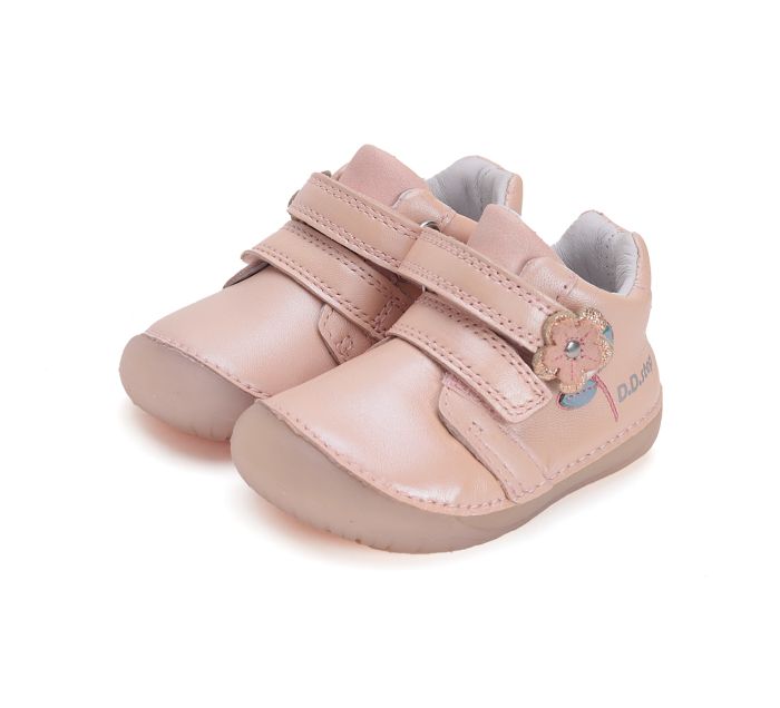 D.D. STEP LÁNYKA ÁTMENETI CIPŐ S070-51171 Baby Pink 20-25  méretben large