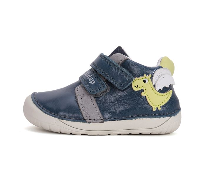 D.D.step bőr félcipő S070-51562A Royal Blue 20-25 méretben large