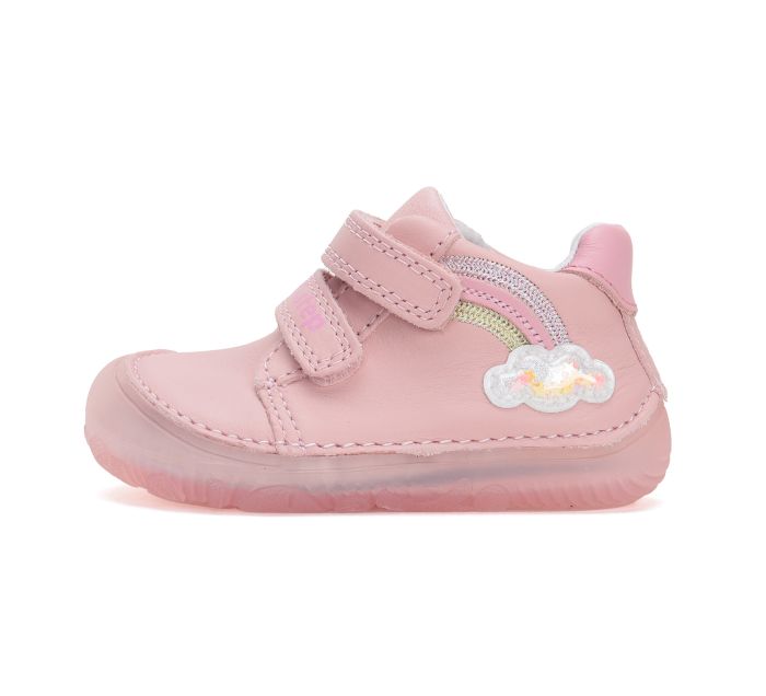 D.D.step bőr félcipő S073-51424AM Baby Pink 26-31  méretben large