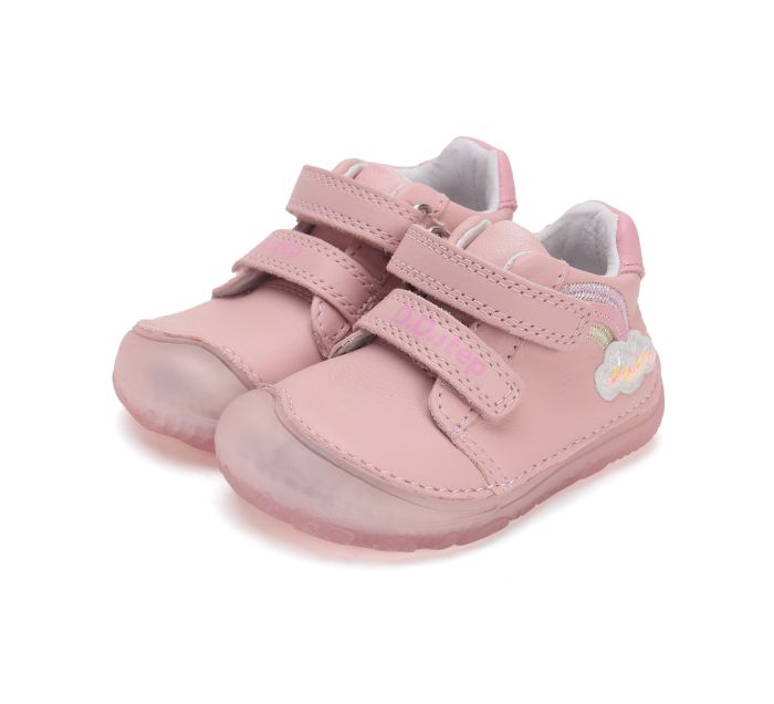 D.D.step bőr félcipő S073-51424AM Baby Pink 26-31  méretben large