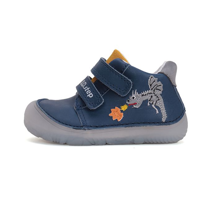 D.D.step bőr félcipő S073-51696AM Bermuda Blue 26-31  méretben large