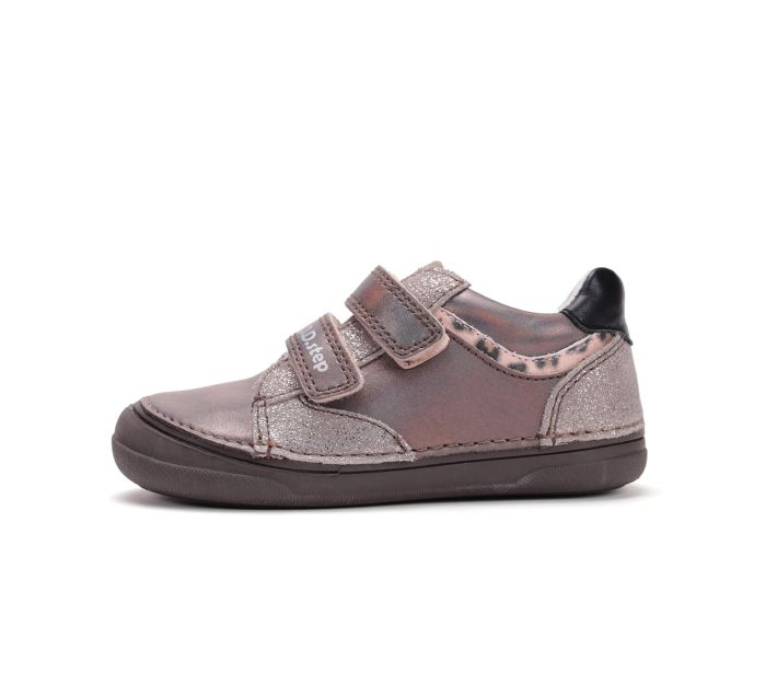 D.D.Step bőr félcipő S078-52722BM Dark Grey 26-31 méretben large