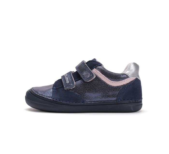 D.D.Step bőr félcipő S078-52722CL Royal Blue 32-37 méretben large
